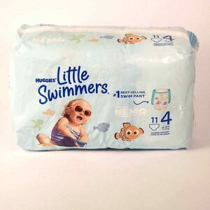 Huggies Little Swimmers Baby Swim Diapers Finding‎ Nemo Size 4, 11 ct. ea. New